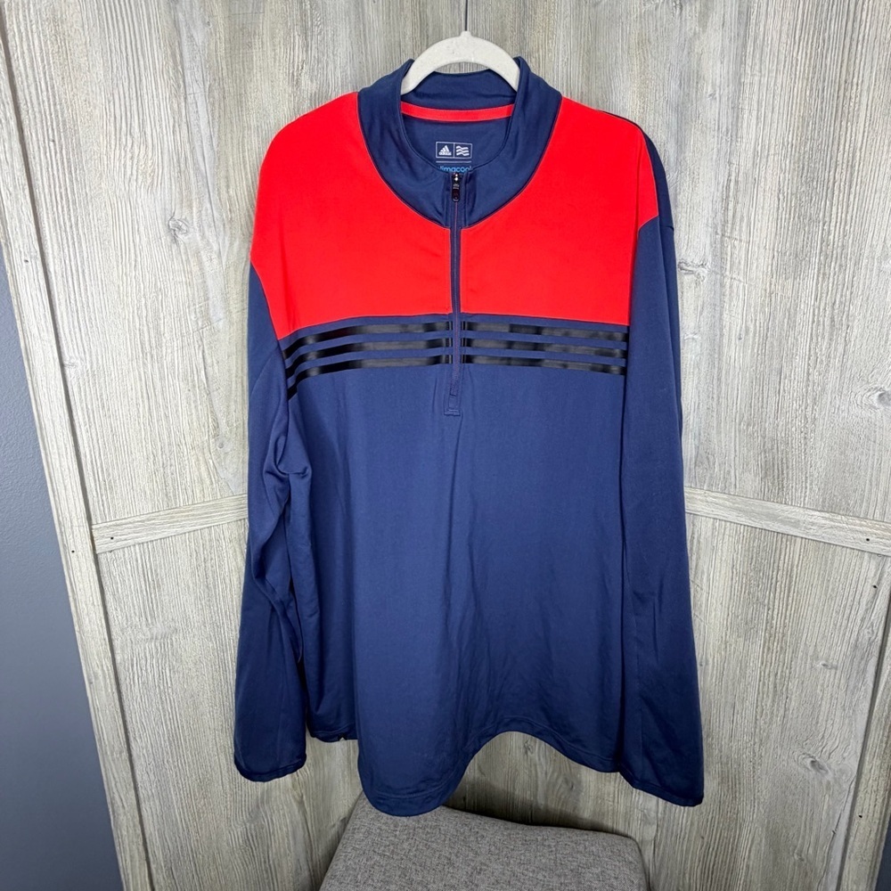 adidas Men's Golf Pullover with Club Logo